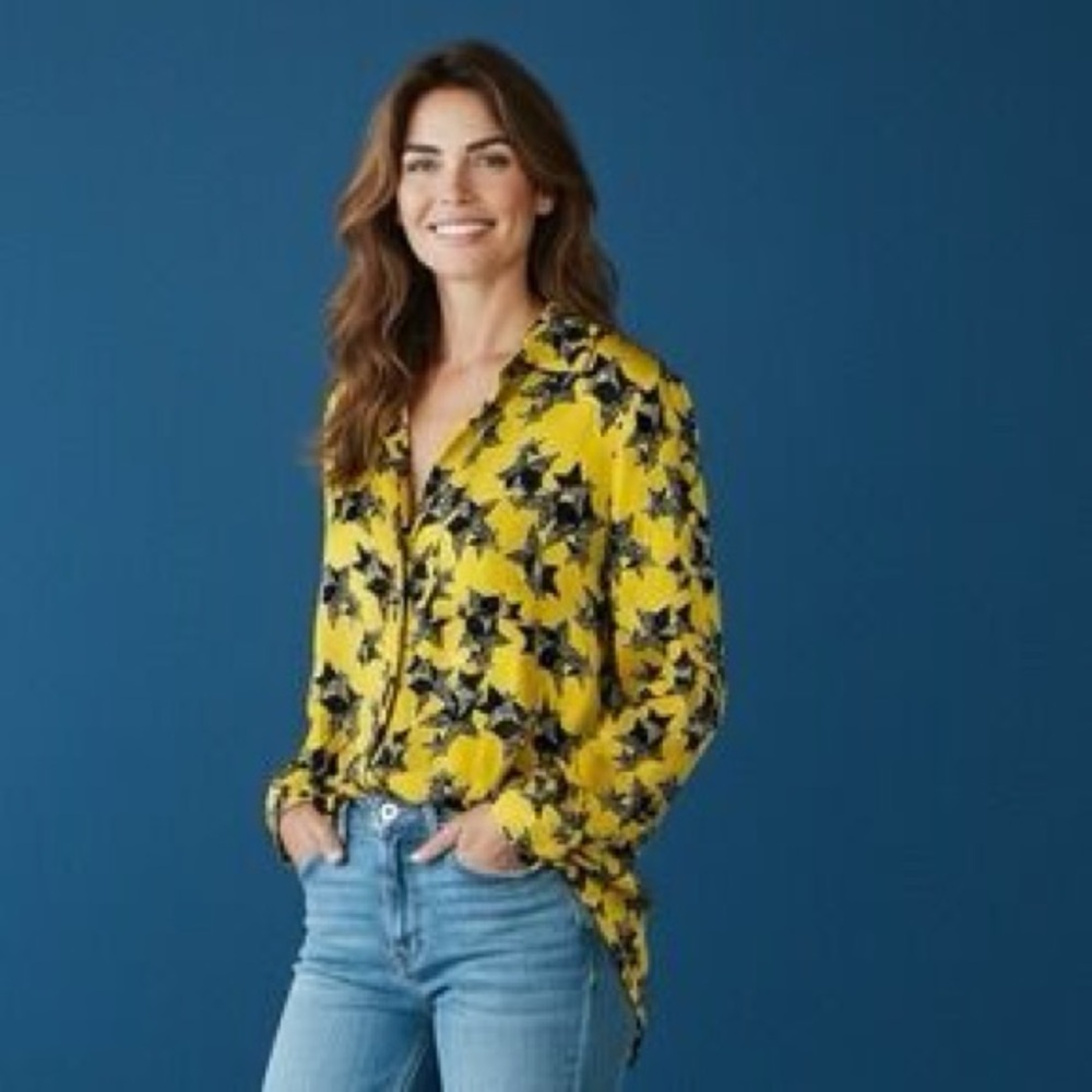 Diane Von Furstenberg Blouse Size 0